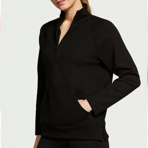 VSX Featherweight Knit Half-Zip Long-Sleeve Top nwt